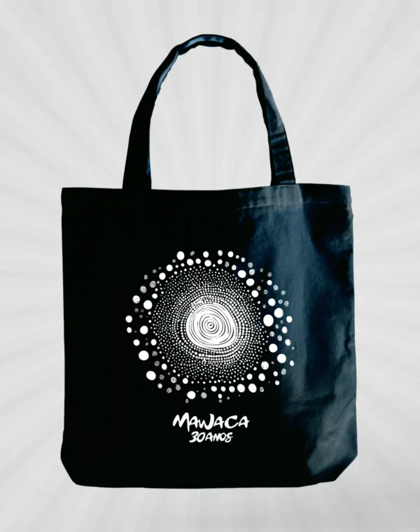 Ecobag preta mawaca 30 anos